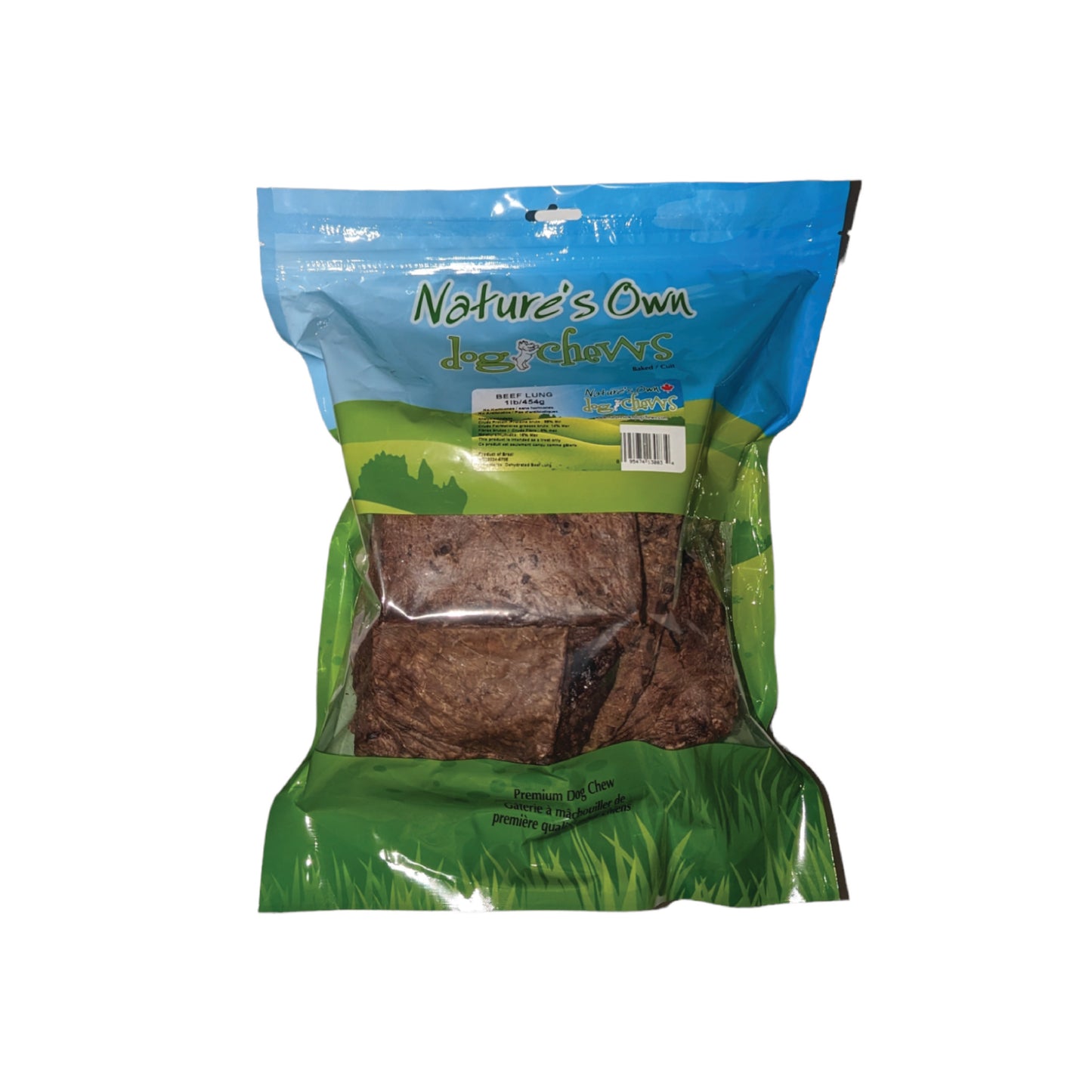 Nature's Own - Beef Lungs Dog Treats (1 lb)