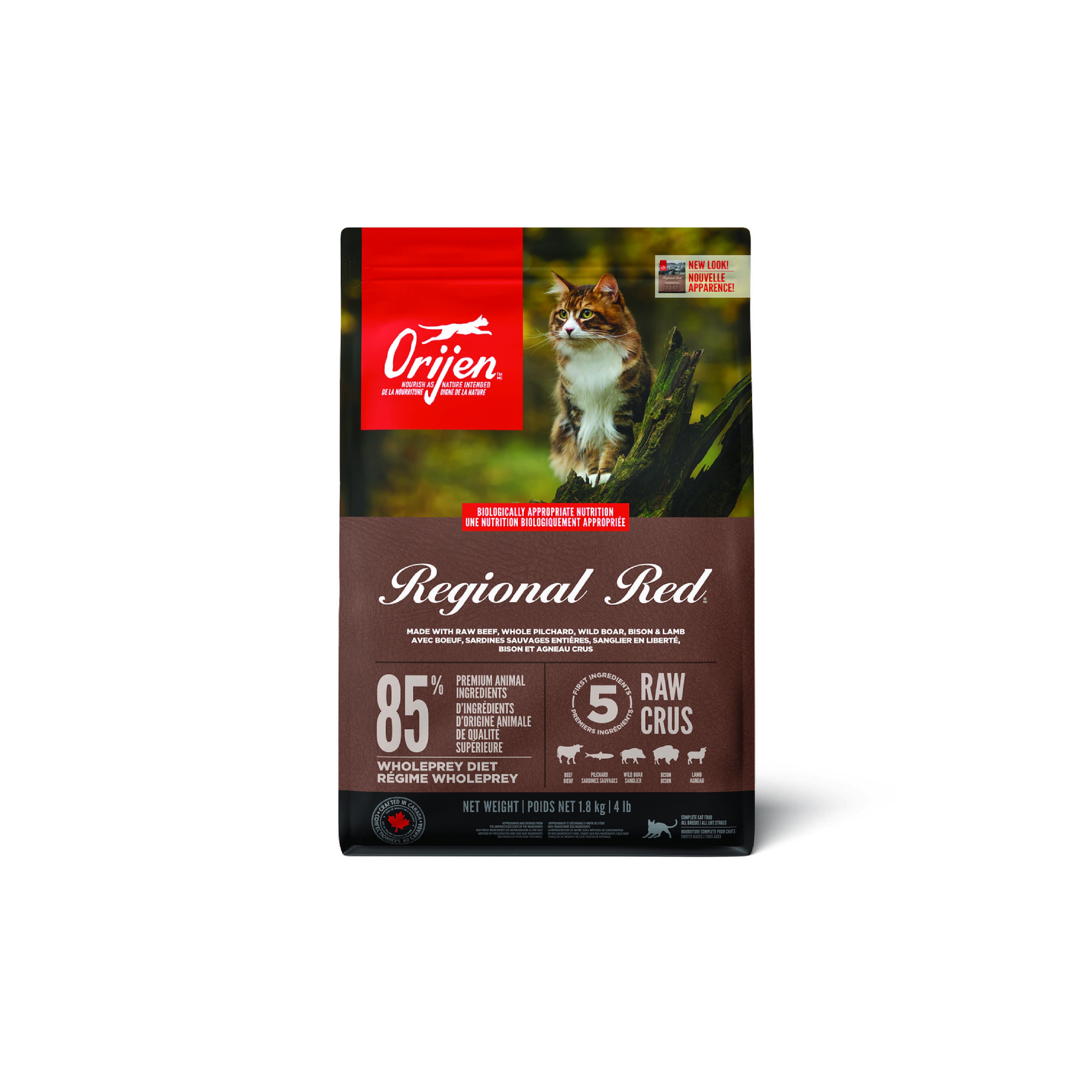 Orijen regional red cat dry clearance food