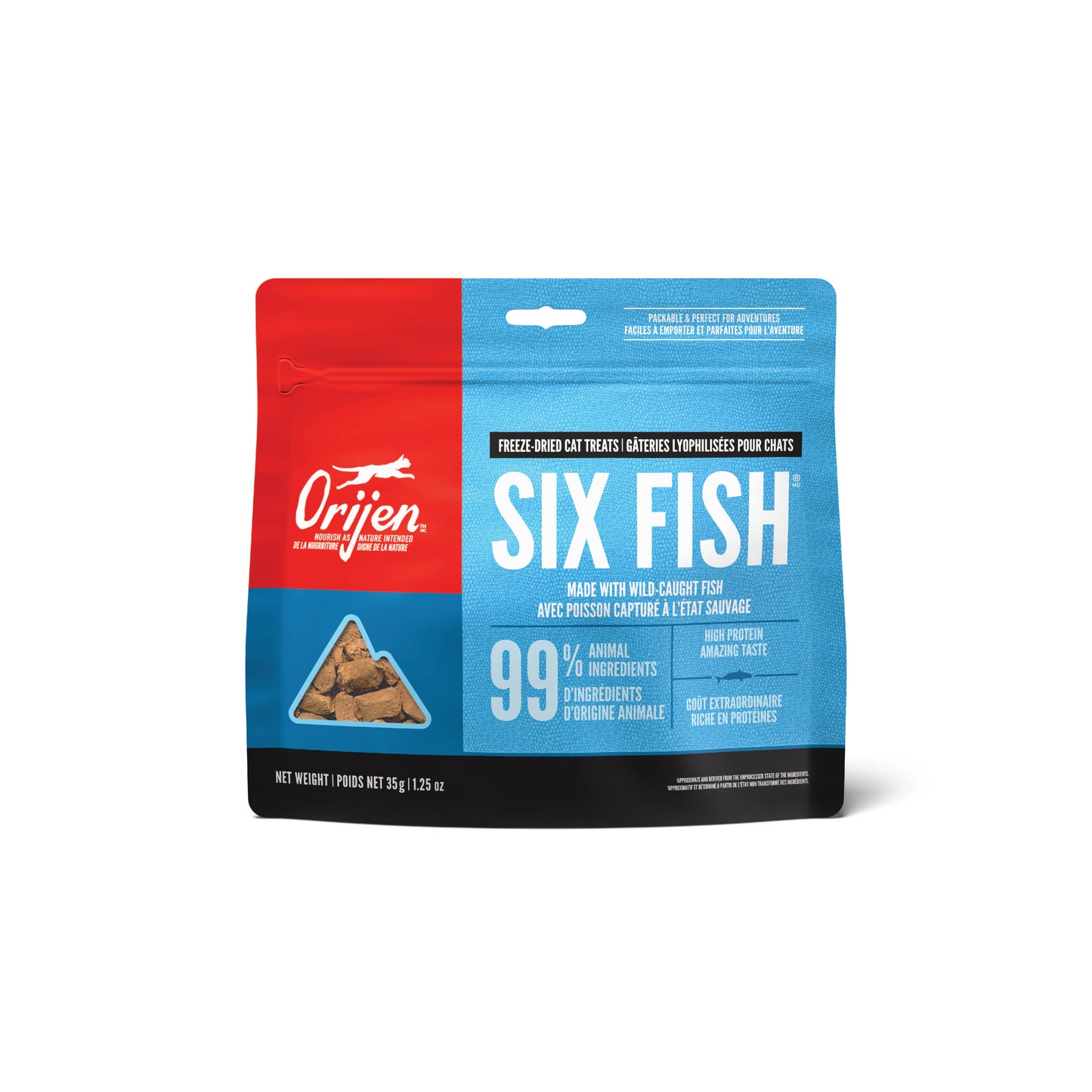 Orijen - Six Fish Freeze-dried Treats (Cat)