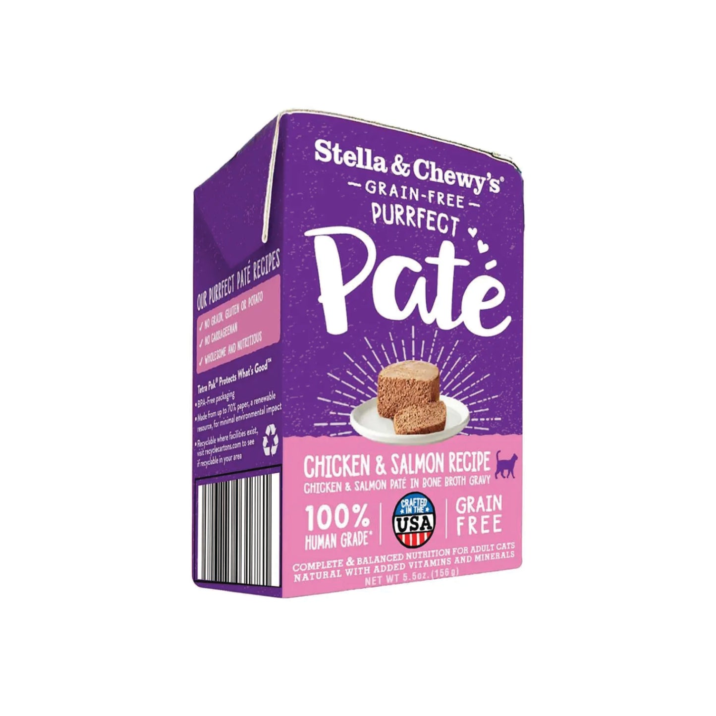Stella & Chewy's - Purrfect Paté au poulet & au saumon