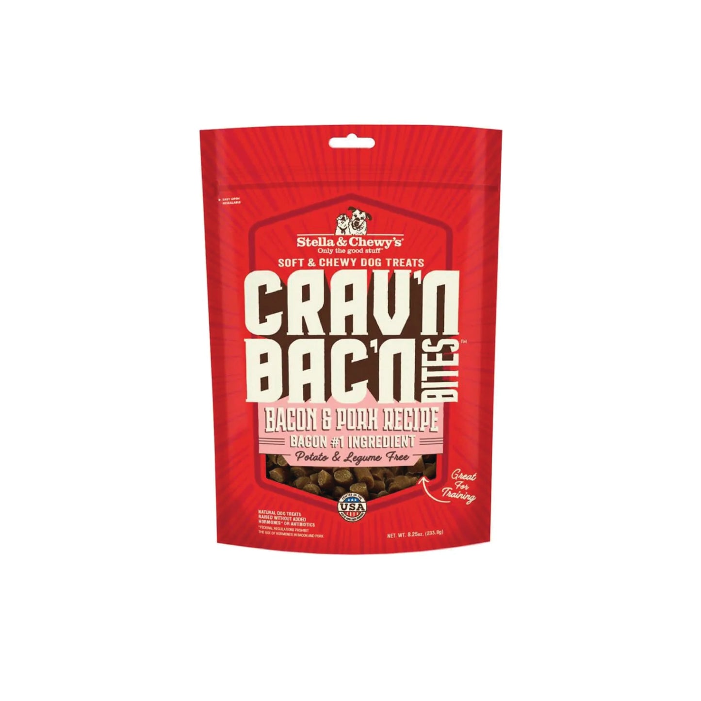 Stella & Chewy's - Crav'n Bac'n Bites™ Bacon & Pork Dog Treats