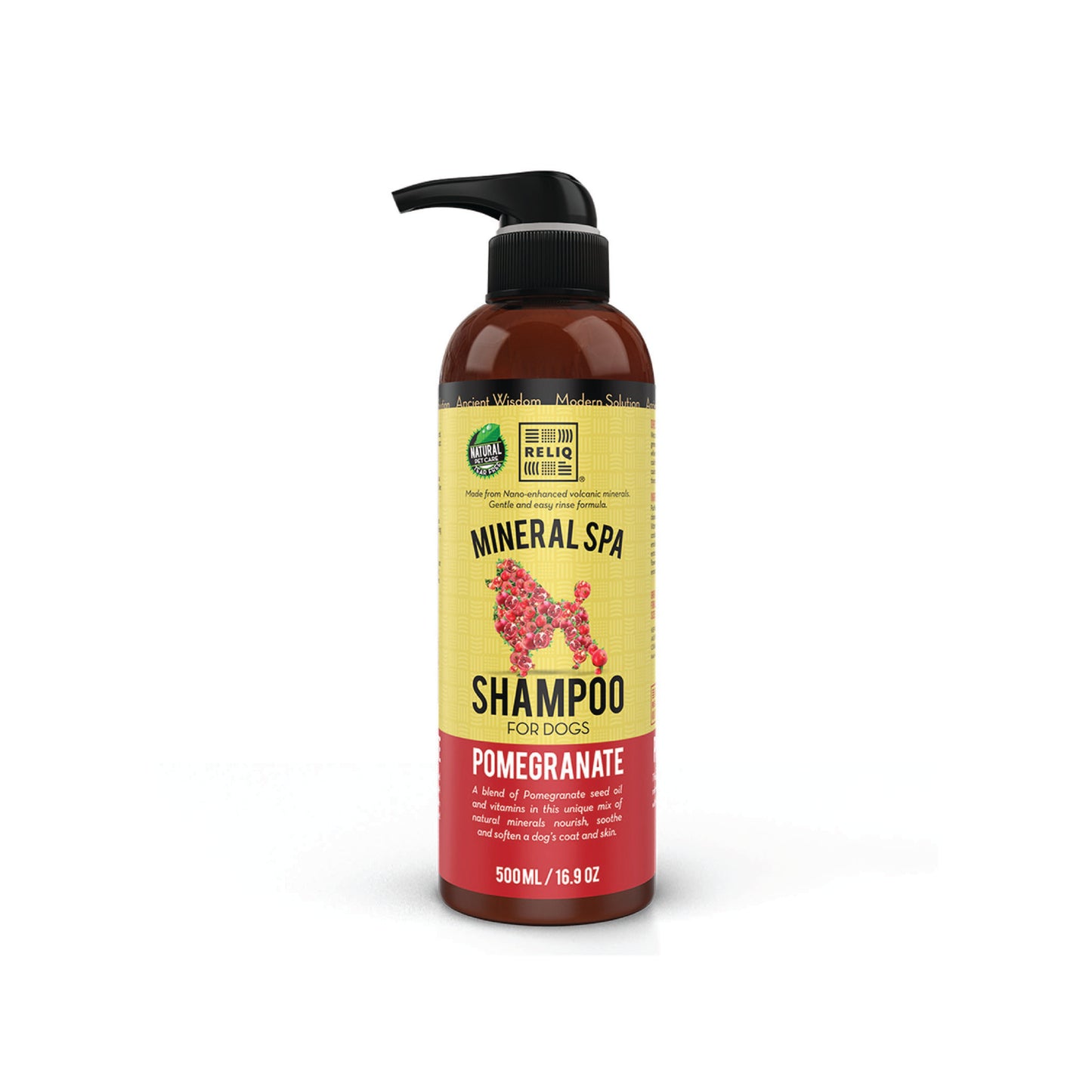 RELIQ - Mineral Spa Dog Shampoo (Jasmine or Pomegranate)