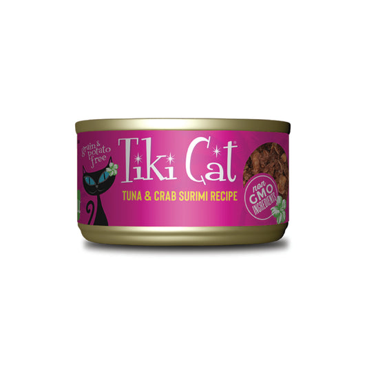 Tiki Cat - Tuna & Crab Surimi Wet Cat Food (Shreds)