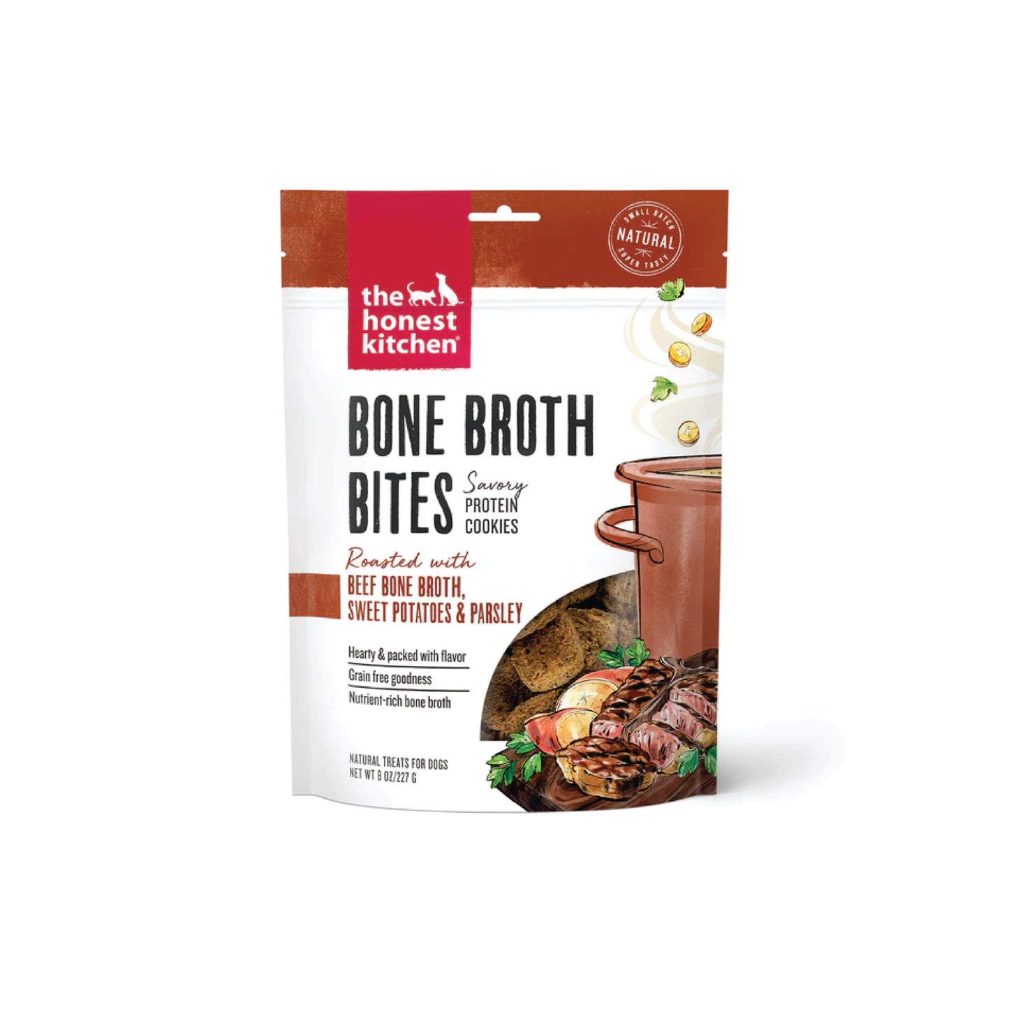 The Honest Kitchen -  Beef Bone Broth & Carrots Dog Treats