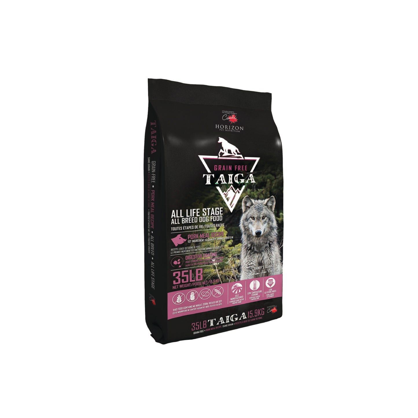 Taiga - All life stages Dog Food (Pork, Grain Free)