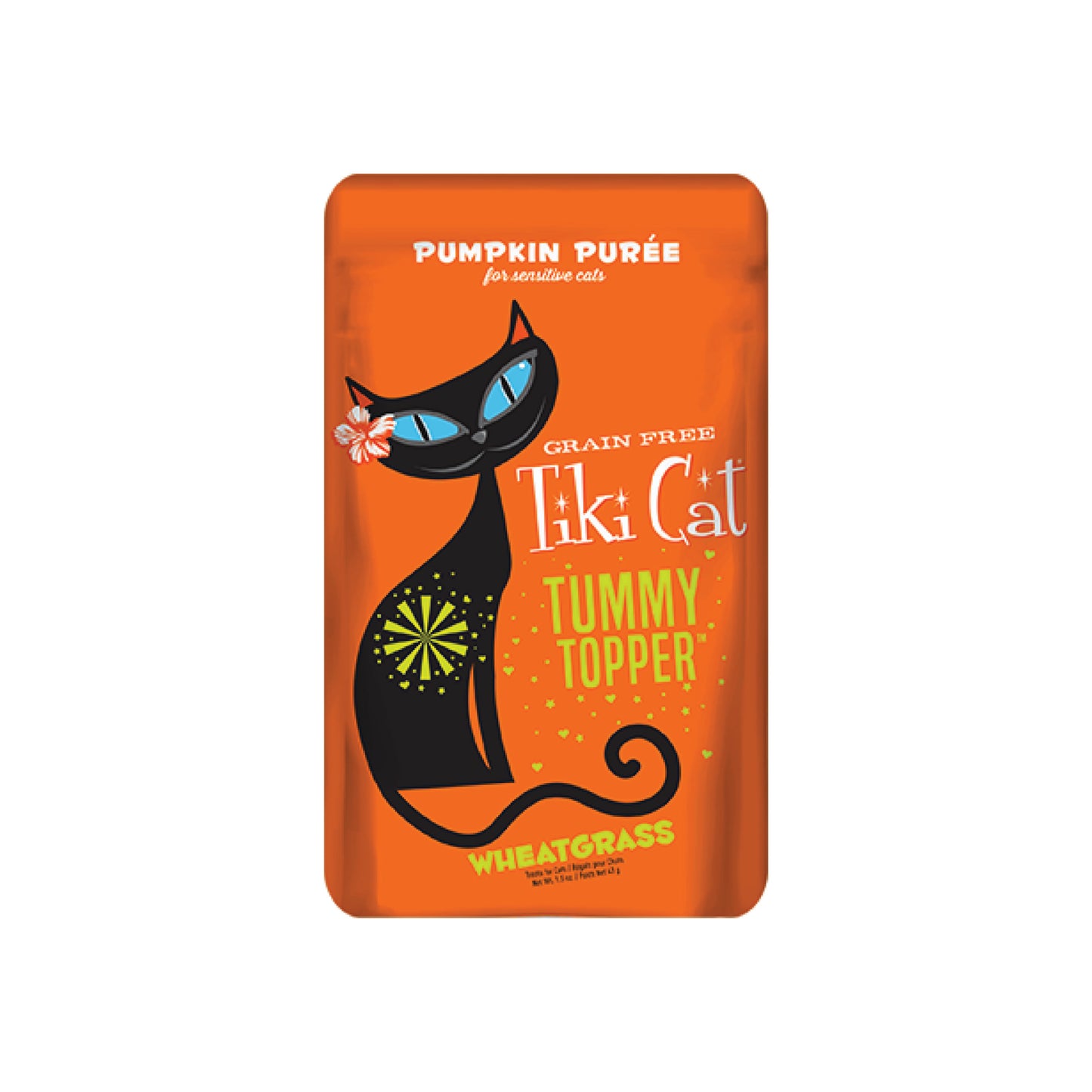 Tiki Cat - Tummy Topper Pumpkin Puree & Wheatgrass