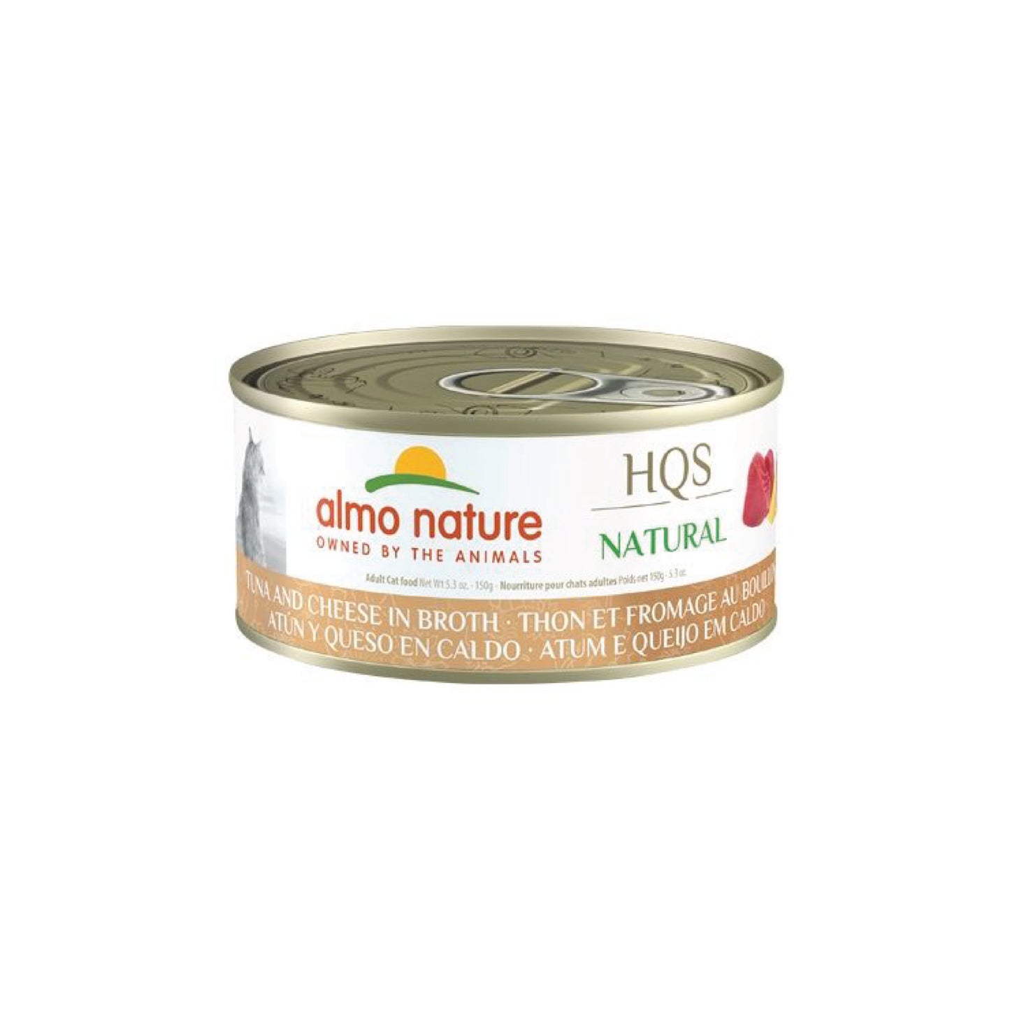 Almo Nature - Tuna and Cheese in Broth (Shreds)