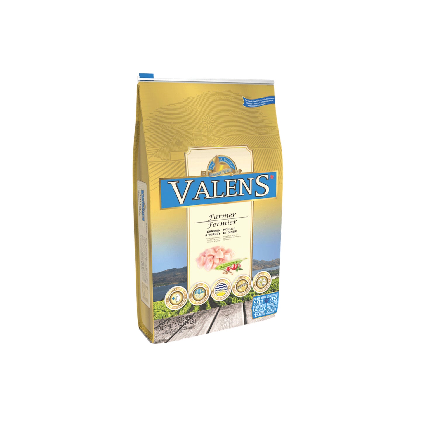 Valens - Dry Dog Food (Chicken & Turkey, Grain Free)