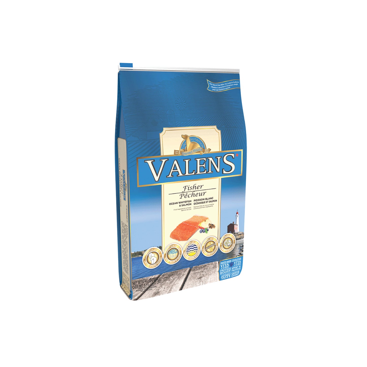 Valens - Nourriture pour chien (saumon & morue, sans grains)