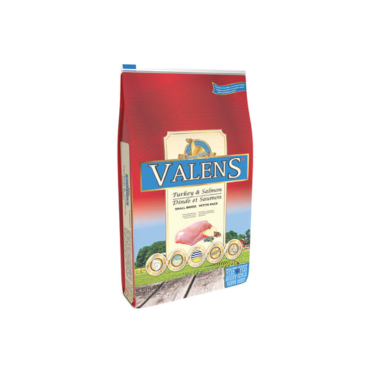 Valens - Nourriture pour chien de petite race (dinde & saumon, sans grains)