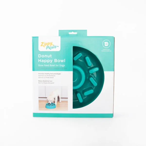 Zippy Paws - Happy Bowl Donut Dog Slow Feeder